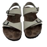 Birki's Le‎ Mans Birkenstock Footbed Champagne Sandals EU39 US 8 Photo 6
