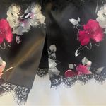 White House | Black Market  Dress Floral Lace Black Gray Pink Sleeveless Size 0 Photo 3