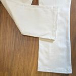 Reba  Women’s Cream Boot Cut Jeans with Gold Stitch Size 8 Photo 9