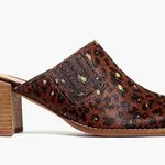 Madewell Carey Mule in Painted Leopard Calf Hair Photo 0