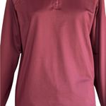 Athleta  Deep Burgundy Long Sleeve Top Photo 4
