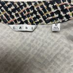 CAbi  Size Medium Stretch Front Zip Jacket Career Casual Contemporary Workwear Photo 3