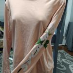 Adidas  Women’s Rose Long Sleeve Shirt Peach Color Photo 3