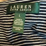 Ralph Lauren LRL blue and white striped tank Photo 4