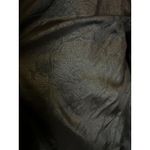 Avanti Vintage Leather Coat Womens Medium Black Long Duster 3/4 Sleeve Lined 80s Photo 13