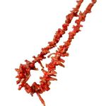 Vintage Branch Coral Necklace Red Photo 1