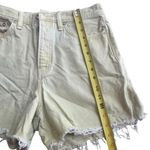 Rag and Bone  Womens Size 28 Maya High Rise Frayed Short Lemon Drop Organic‎ Cotton Photo 8