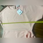 Gibson Latimer Truly Peach Faux Wrap Knee Length Dress Size Large NWT Photo 4