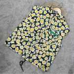 Diane Von Furstenberg  X Target Packable Poppy Hooded Vest Yellow Floral XXS Photo 2