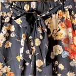 Leith  Tie Waist Floral Print Pants Size Small #TL333781‎ Photo 2