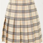 No Boundaries A2Y Women's Check Plaid Print Zipper School Pleated Skirt Photo 2