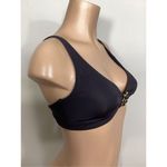 Trina Turk New.  black jeweled bikini top. Size 6. Retails $96 Photo 5