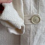 Tory Burch  Women’s Cream White Tweed Buttons Coat Blazer‎ Size 2 Photo 4