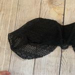 Gianni Bini GB Black Crochet Lace Bikini Top New Photo 1
