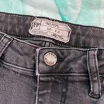 Free People 👖2/$30 | Black Distressed Skinny Jeans | Size 26 Photo 6