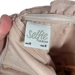 Selfie Leslie Stacey Frill Bustier Wrap Strapless Mini Dress in Blush Size S Photo 6