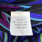 Amanda Uprichard  Silk Psychedelic Tunic Size S Asymmetric Festival Boho Groovy Photo 4