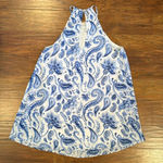 Show Me Your Mumu Gomez Mini Dress Blue Paisley Size XS Photo 8