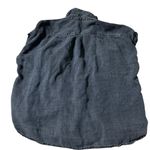 Banana Republic  woman's size petite small denim button down sleeveless shirt Photo 1