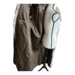 Vintage 20s Paul Magder Toronto Real Silver Fox Fur & Real Mink Coat Size M/L Black Photo 3