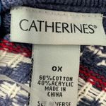 Catherines  Open Front Cardigan Sweater Women’s Plus Size 0X Aztec Southwestern Photo 3