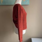 SheIn Sienna orange twisted back sweater Photo 4