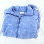 Columbia Sportswear Blue Zip Up Fleece Sweater Jacket Womens Size S Photo 3