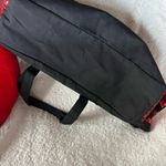 Victoria's Secret  Black Tote Traveler with Red Sequins shaped like lips Photo 9