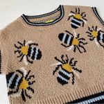 Anthropologie Sarah Gordon For Erin Icon Bee Knit Sweater Vest Size XS Photo 10