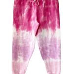 Love Shack Fancy  Bubble Gum Pink Tie Dye Etty Jogger Sweatpants Pants M Photo 0