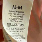 Kate Spade  crewneck “cheers”velvet baby pink long sleeves Medium Photo 6