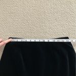 Ellen Tracy Linda Allard Velvet Black Pencil Skirt Size 8 Petite Formal EUC Photo 3
