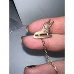 Vintage NY Ice Skate Club‎ Pin Blue Photo 3