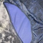 Athleta NWT  navy snakeskin keyhole one piece swimsuit small Photo 8