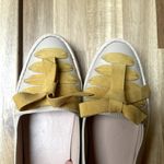 Tod's Women Beige Leather Espadrille Loafer Flats Suede Ribbon Bow Size 5.5 Tan Photo 7