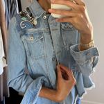 Reba  Denim Jacket With Beading  Photo 0
