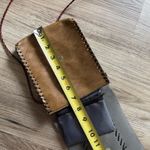 Puerto Rico Crossbody Handbag Women's Small Brown Synthetic Woven Strap Purse Photo 6