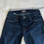 Mother “The Looker” Crop Skinny Jeans Coffee Tea or Me Wash Size 26 Blue Photo 2