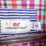 Vineyard Vines Palmetto Plaid Popover Linen Shirt Pink 00 Photo 8
