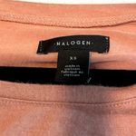Halogen T-Shirt Top Rounded Hem Short Sleeve Casual Everyday XS Photo 1