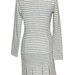 Thomas Sires Winthrop striped sweatshirt dress Sz M Size M Photo 3