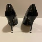 CHARLES JOURDAN High Heels Patent Leather Stiletto Black Size 8 Photo 2