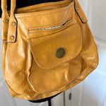 Axcess by Liz Claiborne mustard faux leather hobo shoulder bag Yellow Photo 1