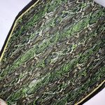 Giani Bernini  Snake Print Pleated Square Scarf Olive New Photo 2