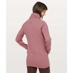 Lululemon Radiant Full Zip Jacket Size 10 Spanish Rose Pink Photo 1