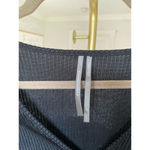 Anthropologie  V Neck Basic Top Long Sleeve Ribbed Parisian Spring Summer Ballet Photo 3