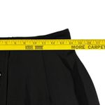 Y2k Vintage Wallis Petite Front Button High Waist Double Slit Skirt 12 Black Size 12P Photo 7