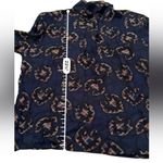 Pendleton Vintage Country Sophisticates Blue Geometric Print Long Sleeve Top 10 Photo 8