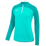 Nike  Hyper Turq / Washed Teal Dri-FIT Academy Pro Half-Zip Slim Fit Size Large Photo 0