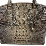 Brahmin  Medium Duxbury Satchel Bag Melborne Coffee Brown Croc Photo 10